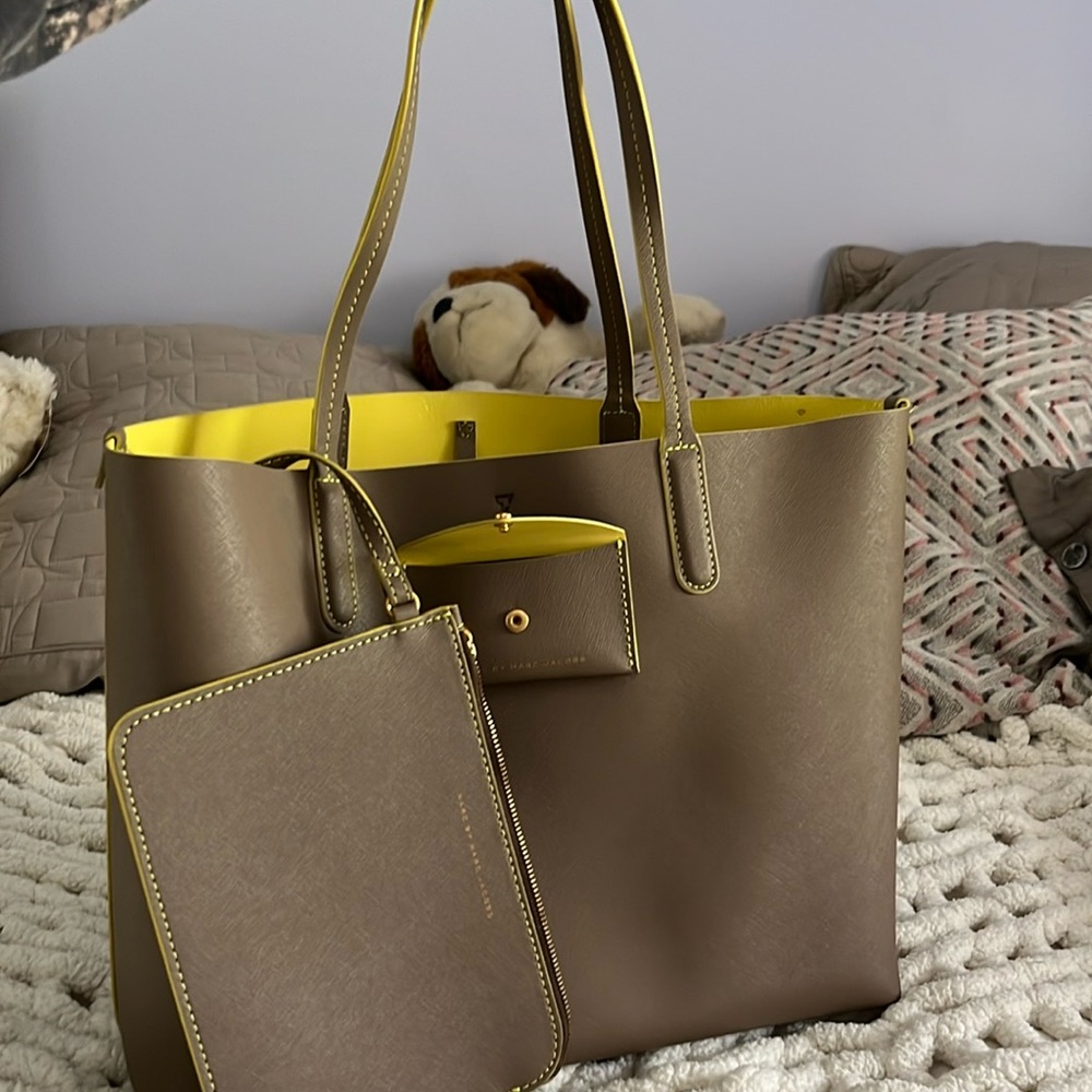 New Marc by Marc Jacob’s with a. Mini bag/ wallet attached